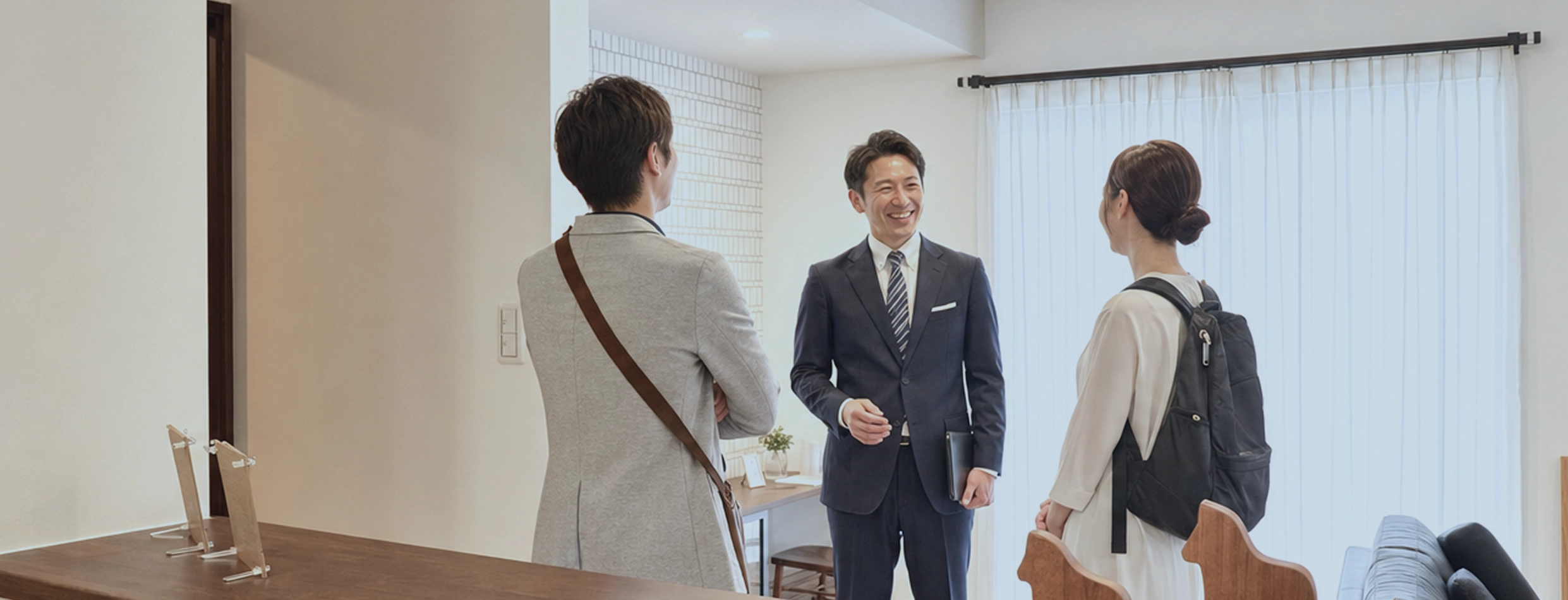 画像。1月でも、子供が素足で走り回れる家。