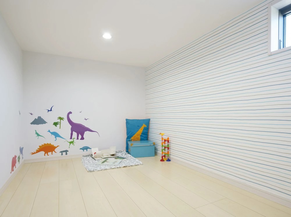 子供部屋から繋がるロフト。